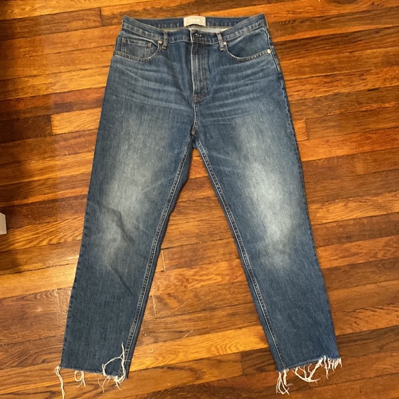 Everlane Cheeky Jean - size 30 - cropped raw hem - Picture 3 of 4